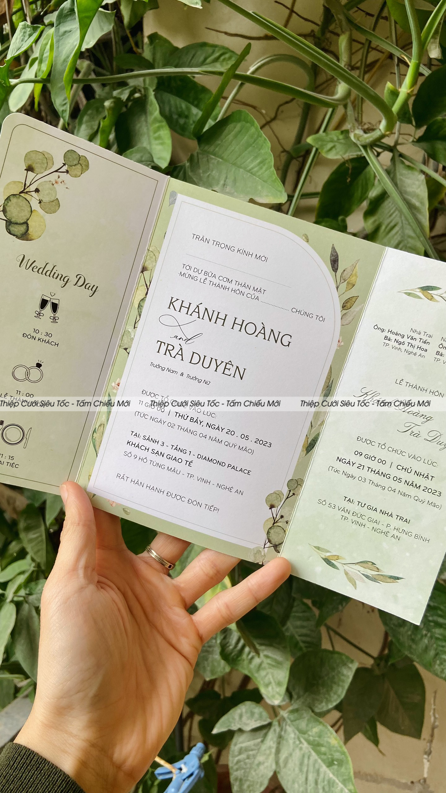 Thiệp gập classic - TP41