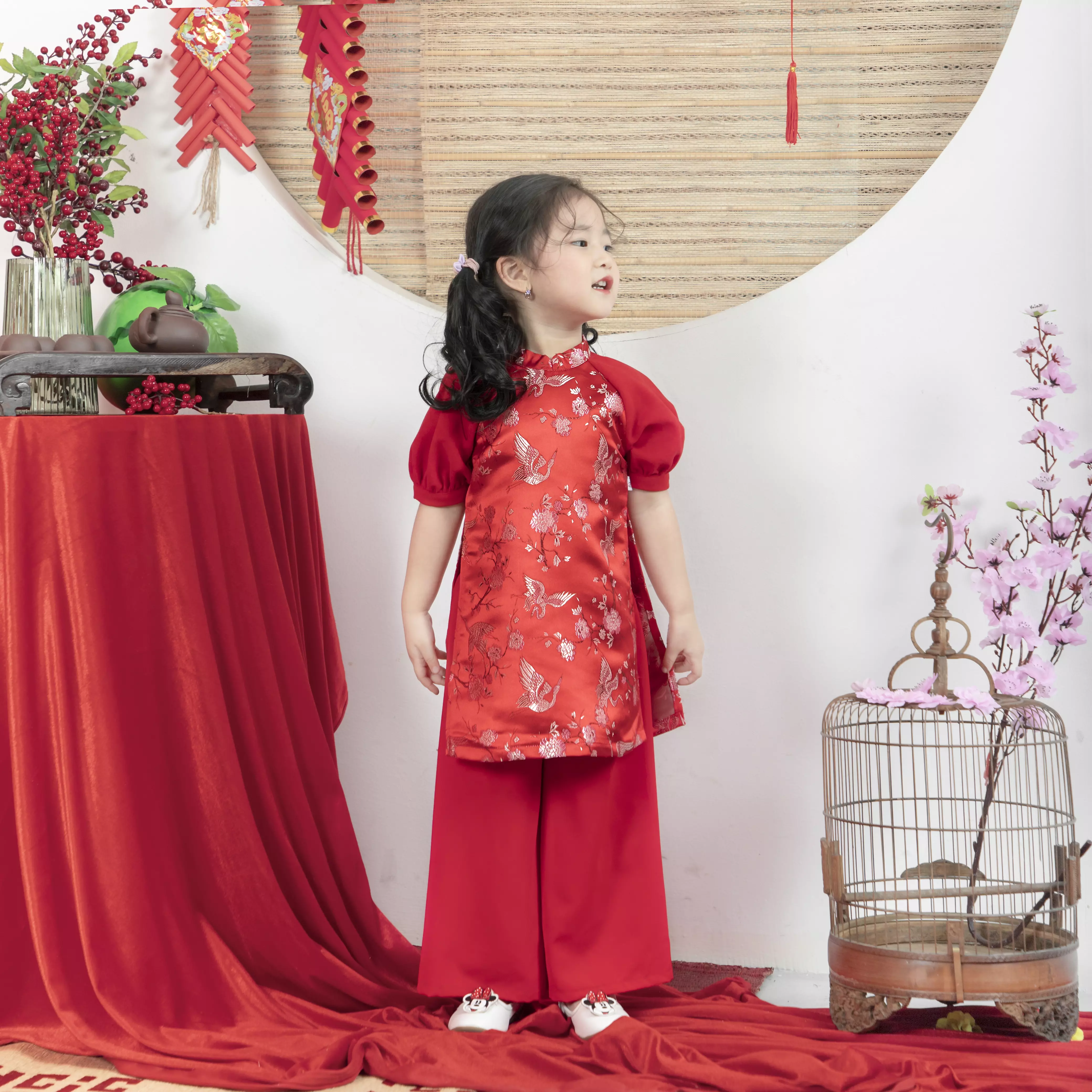 Bộ áo dài gấm tay bồng_thumbnail_1