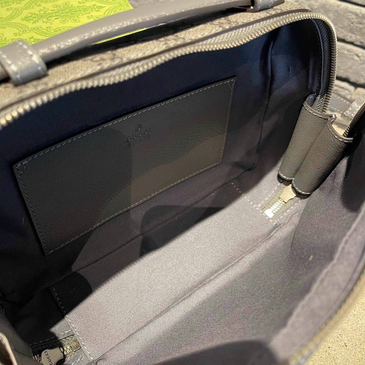 Túi đeo chéo Gucci Ophidia Small Shoulder Bag Grey leather_thumbnail_4