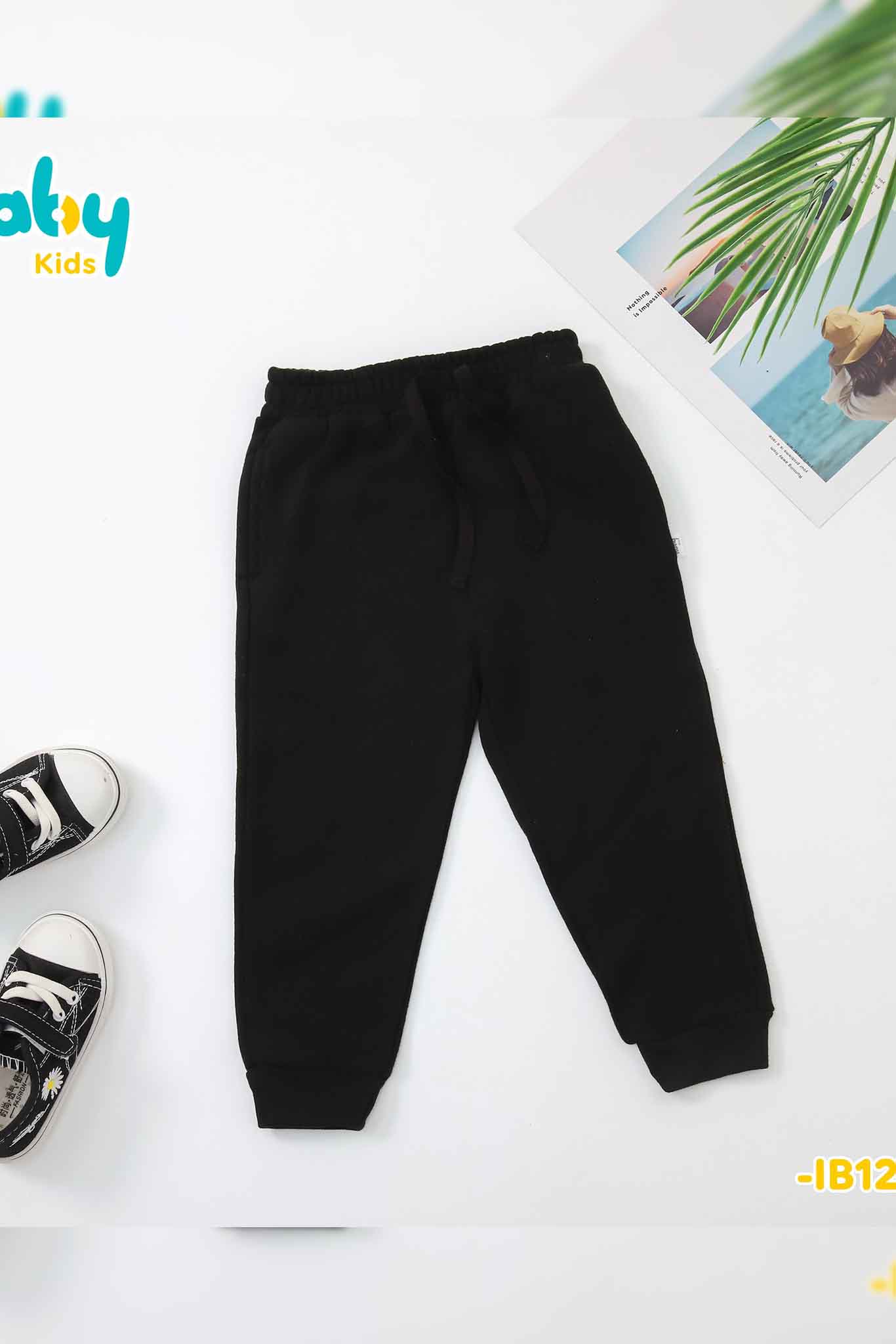 Quần nỉ dáng ôm gấu bo_thumbnail_5